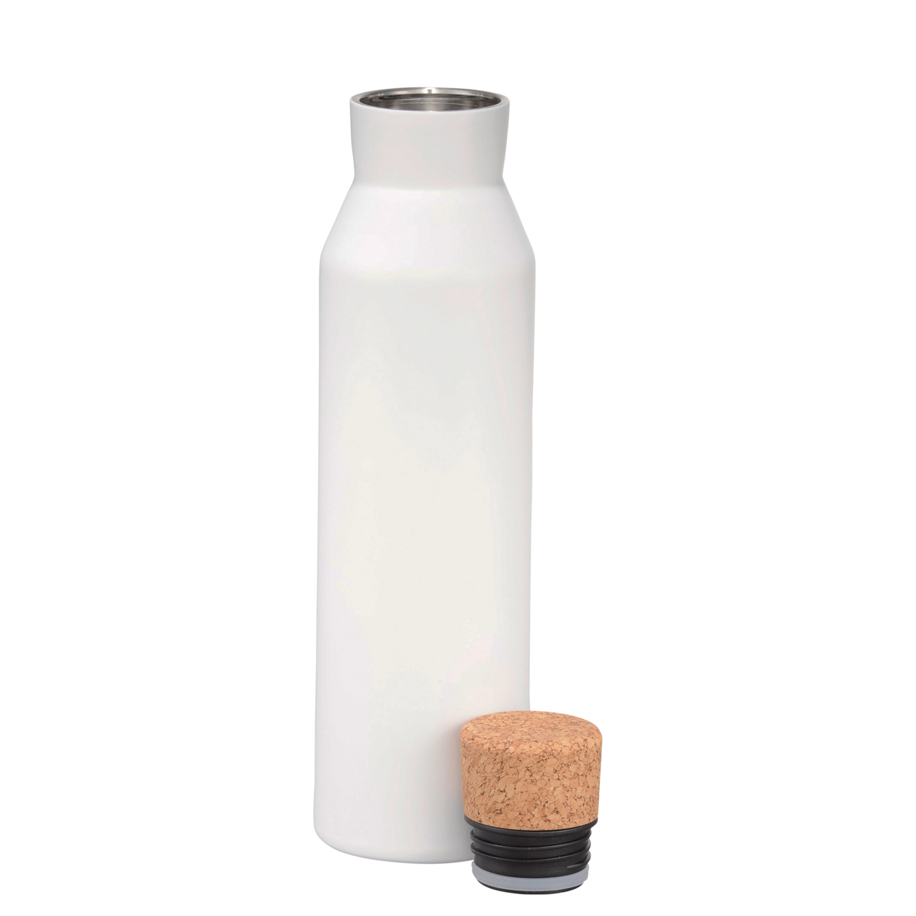 4089-norse-copper-vac-bottle-white-lid-off Cork Screw On Lid