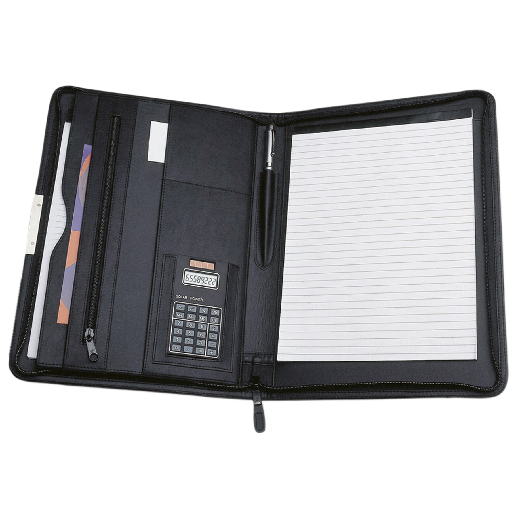 572-a4-portfolio-with-solar-calculator-open