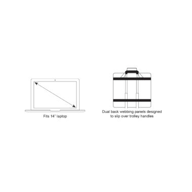 Transporter Garment Bag Features