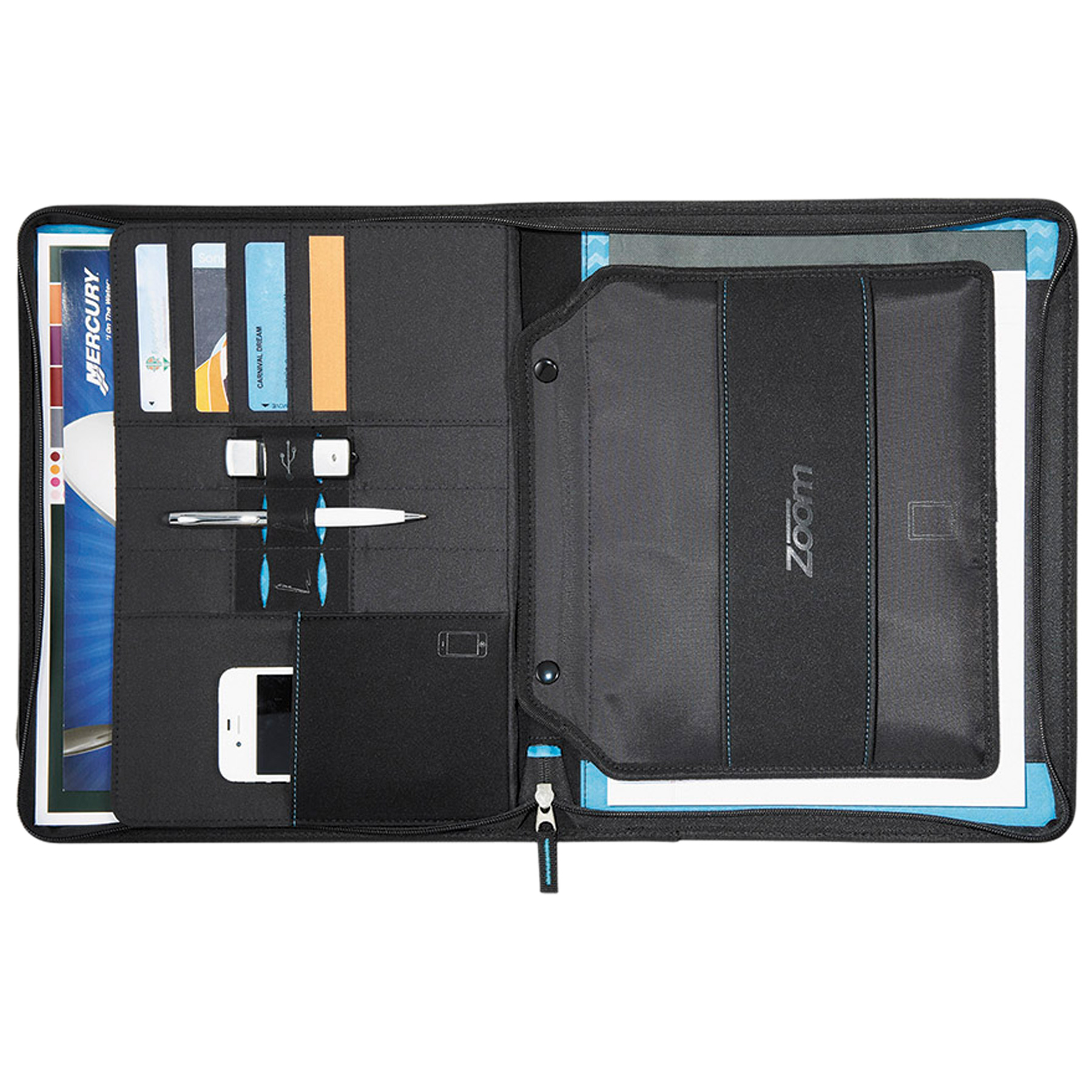 ZM1002-zoom-2-in-1-tech-sleeve-zip-padfolio-sleeve-attached