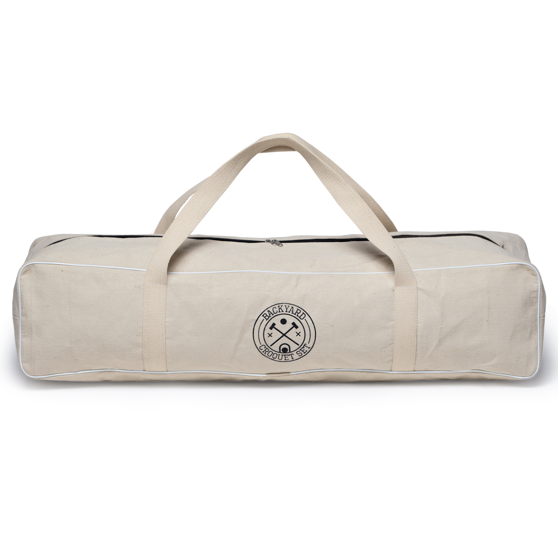 backyard-croquet-set-bag-handles-up Canvas Carry Bag