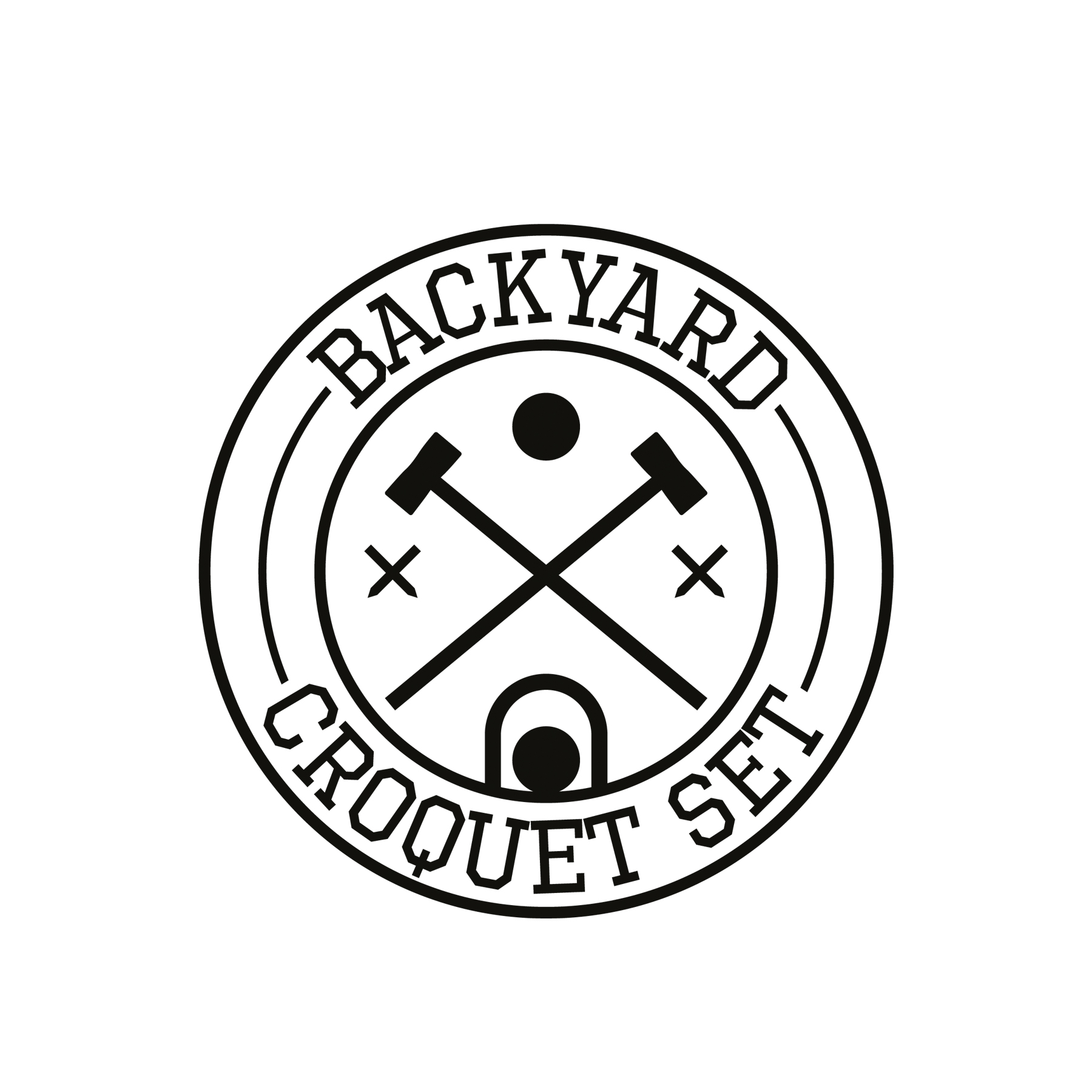 backyard-croquet-set-logo Backyard Croquet Set Symbol