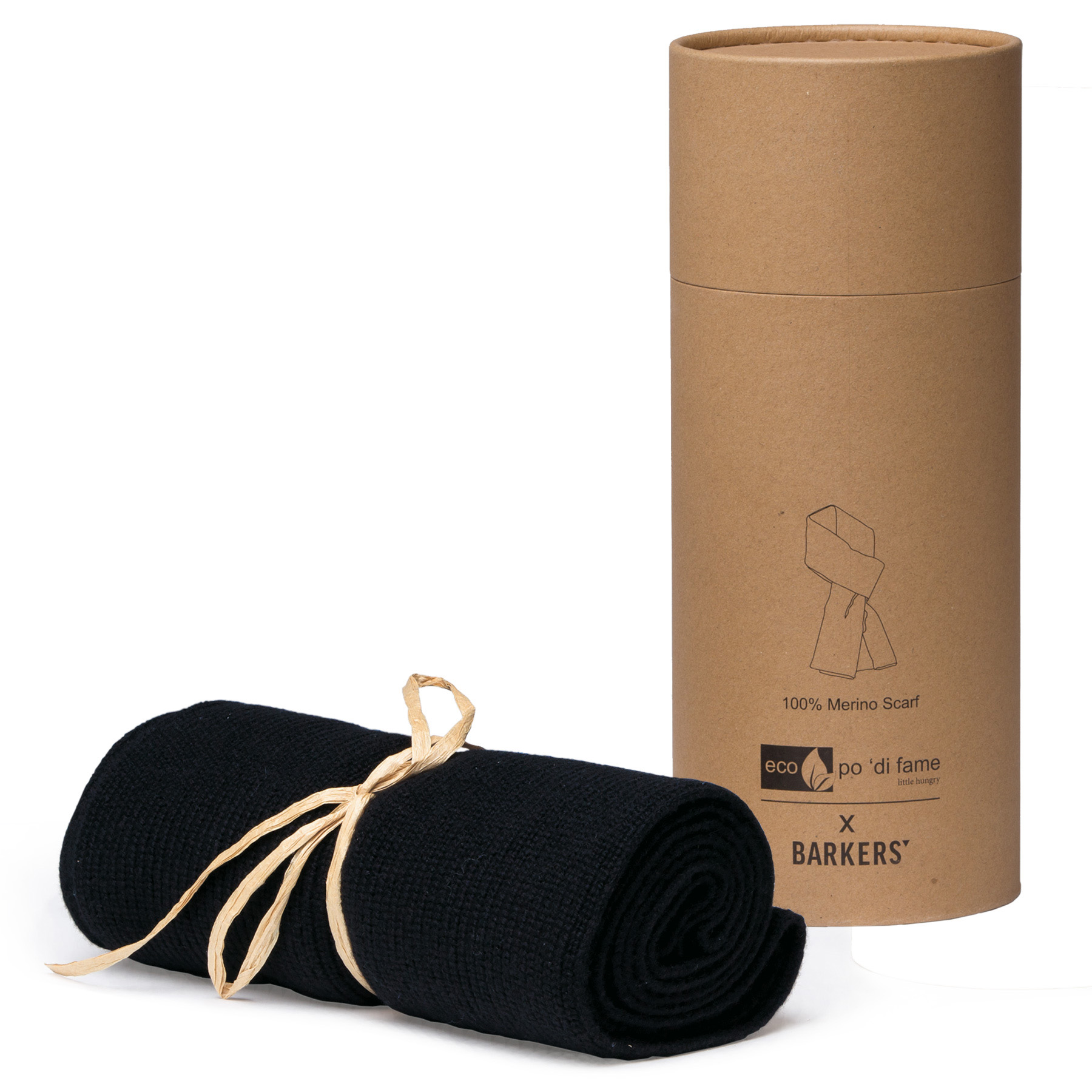 barkers-100-percent-merino-scarf-&-presentation-tube Scarf with Presentaion Tube
