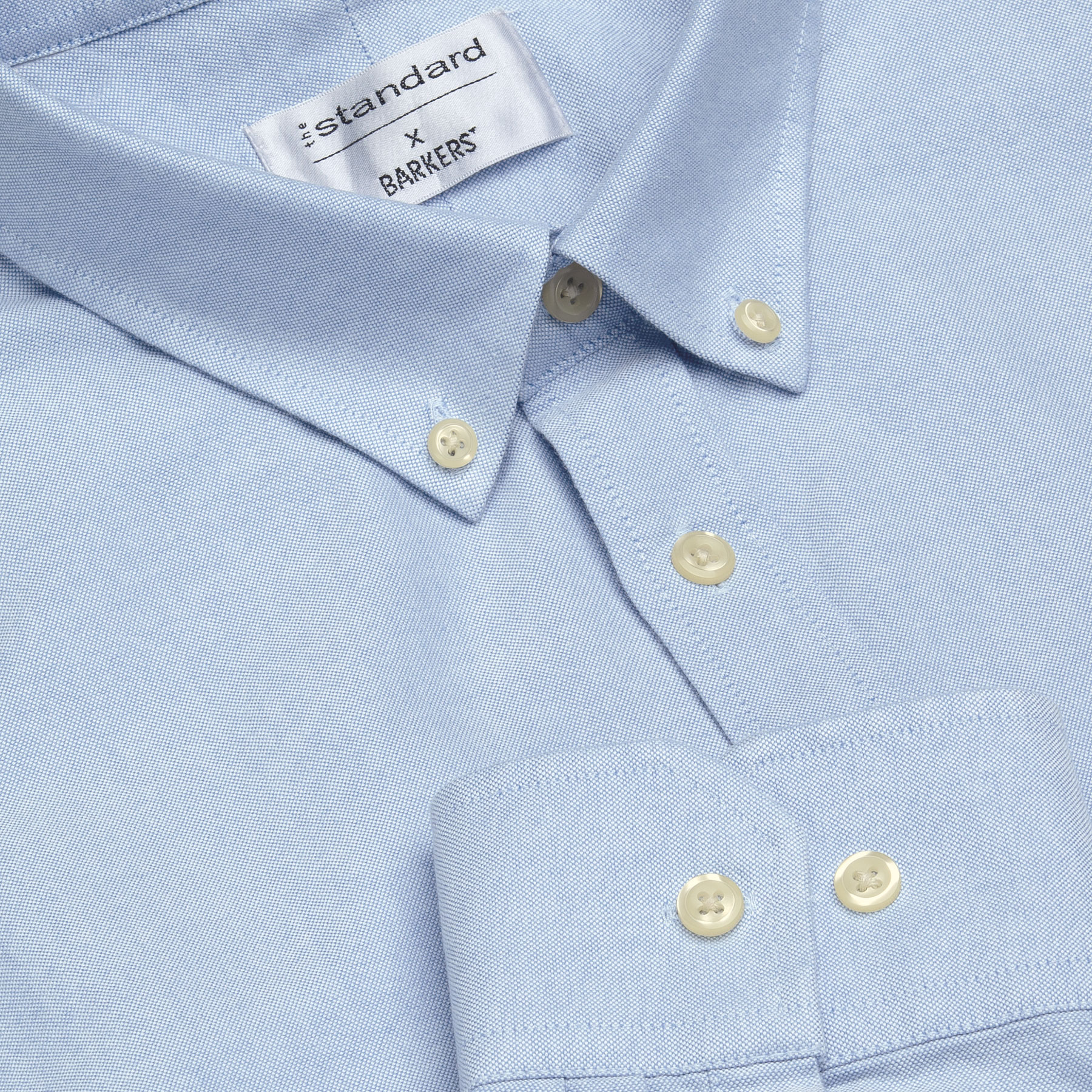 barkers-madison-shirt-light-blue---mens-detail Fabric Detail