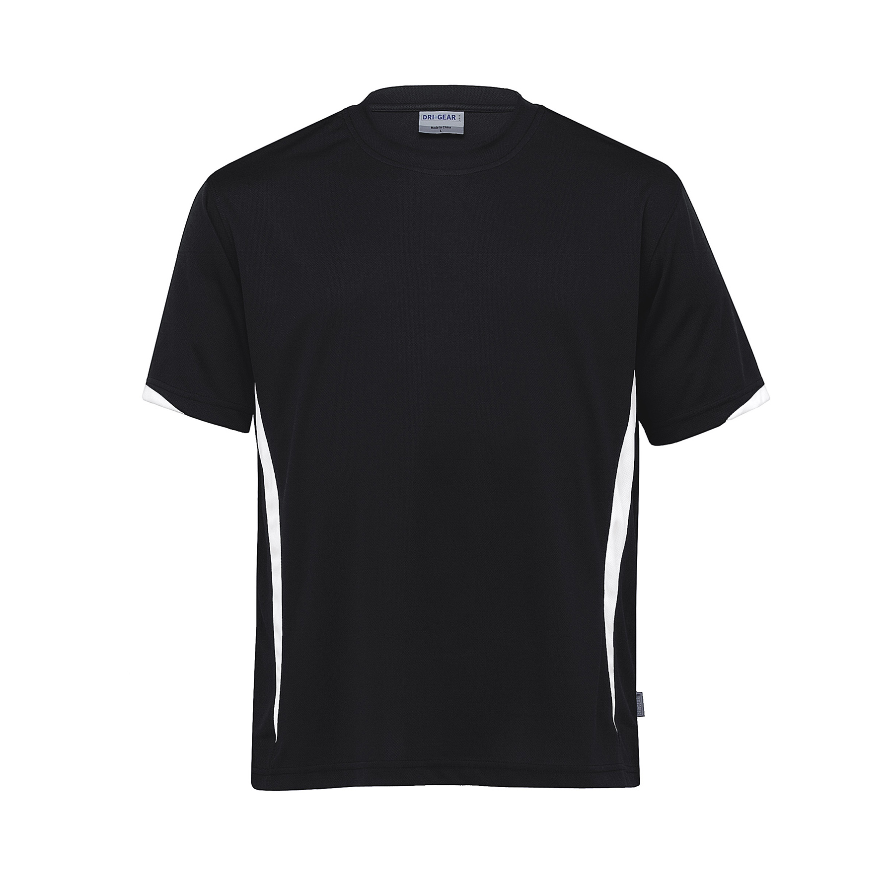 outlet-dri-gear-zone-tee-black_white Black/White