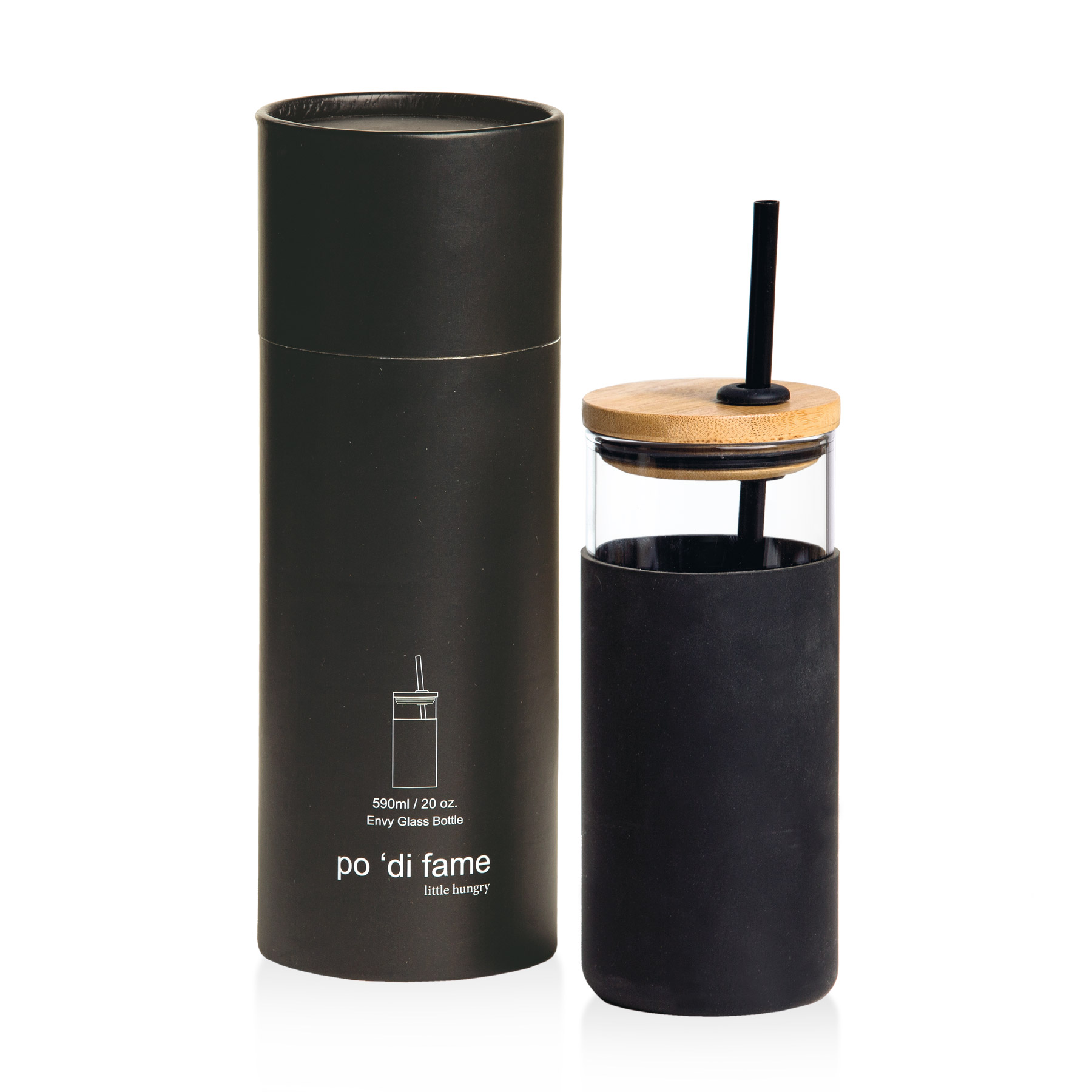 envy-glass-bottle_black-bottle-&-presentational-tube Black Envy Glass Bottle With Presentation Tube
