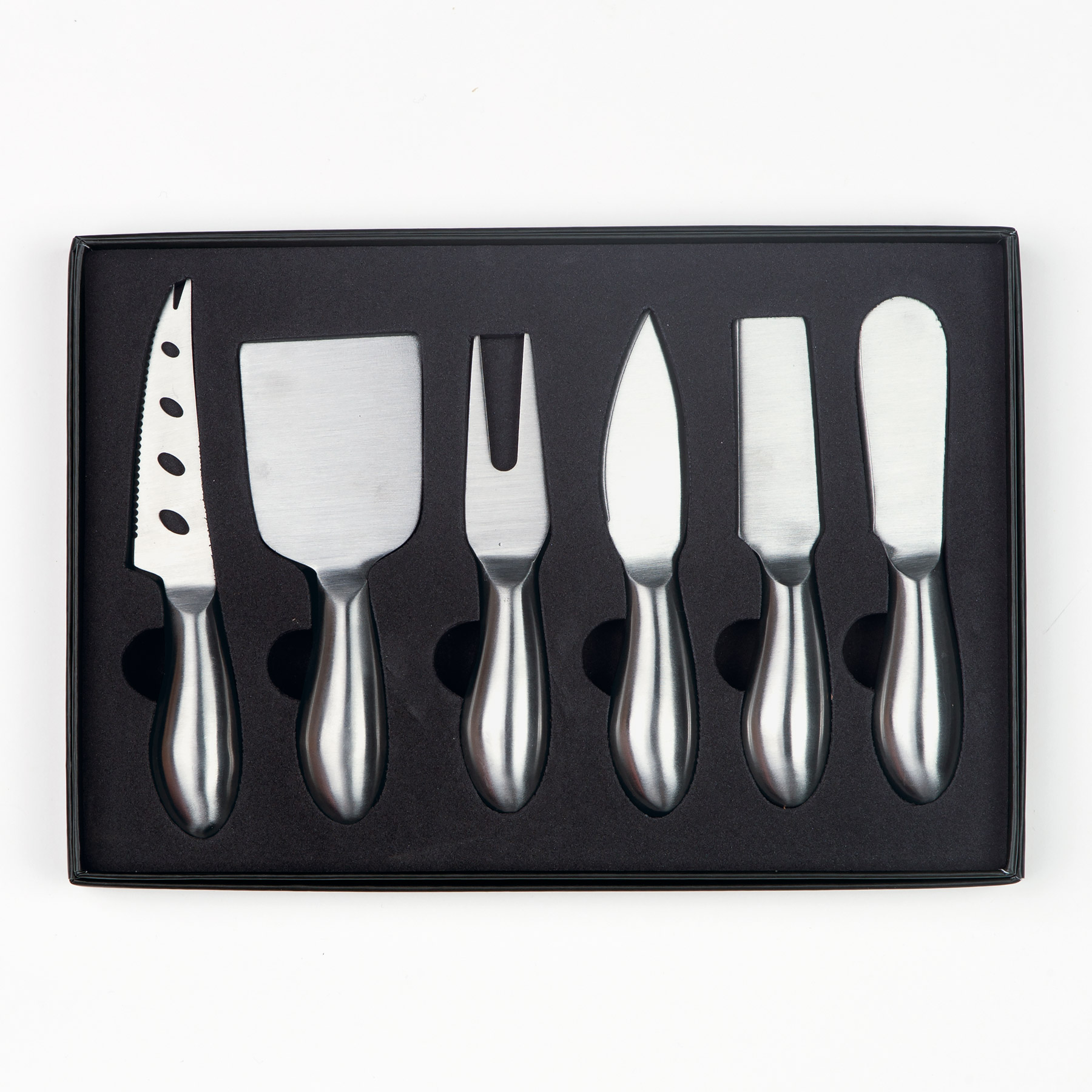 formaggio-cheese-knife-6-pcs-set_utensils-in-presentation-box po 'di fame Two Part Presentation Box