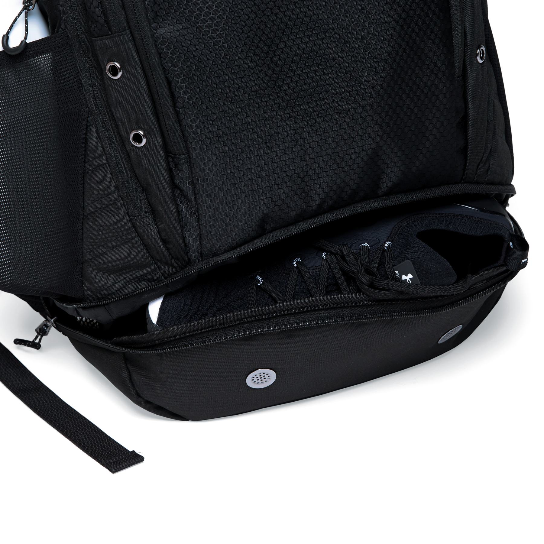 grid-lock-backpack-black_black-shoe-compartment Shoe Pocket