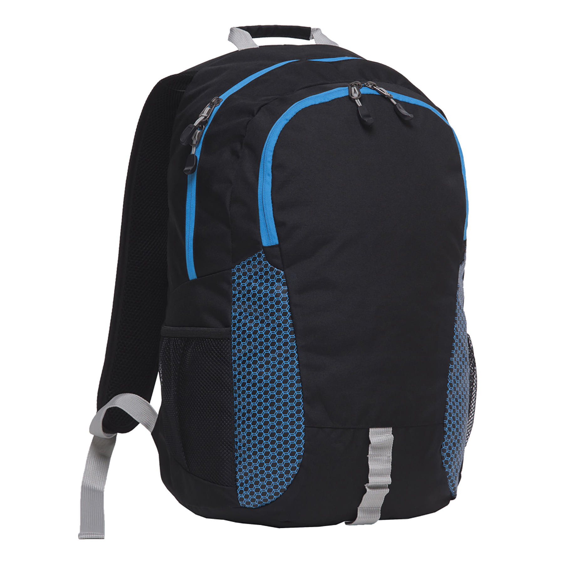 grommet-backpack-black_cyper-blue-right-2 Black/Cyber Blue