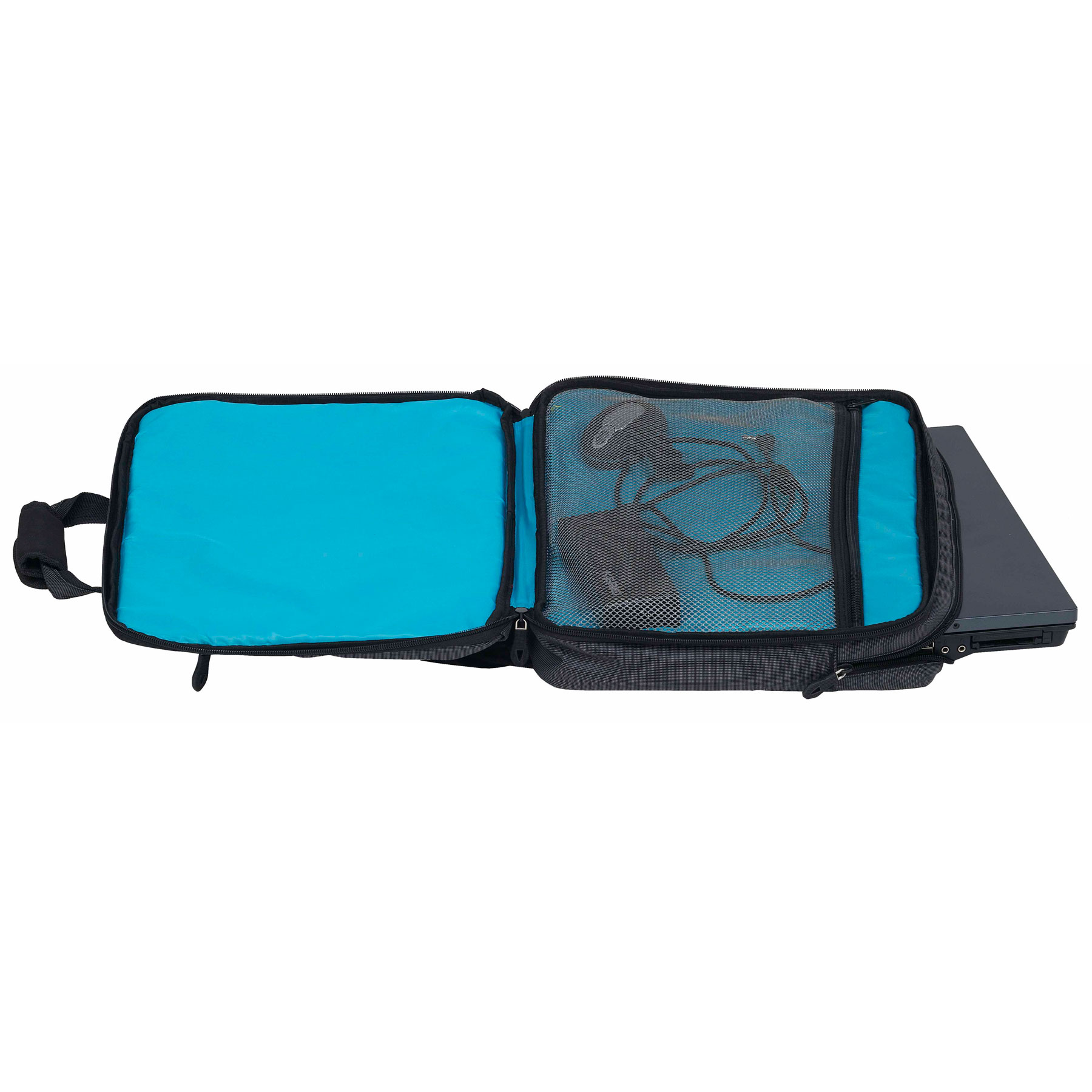 identity-brief-bag-charcoal-inside Lay Flat - Airport Security