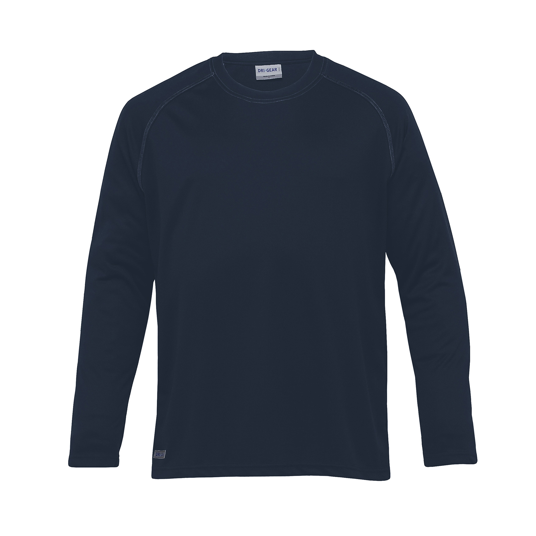 outlet-mens-dri-gear-long-sleeve-tee-navy Navy