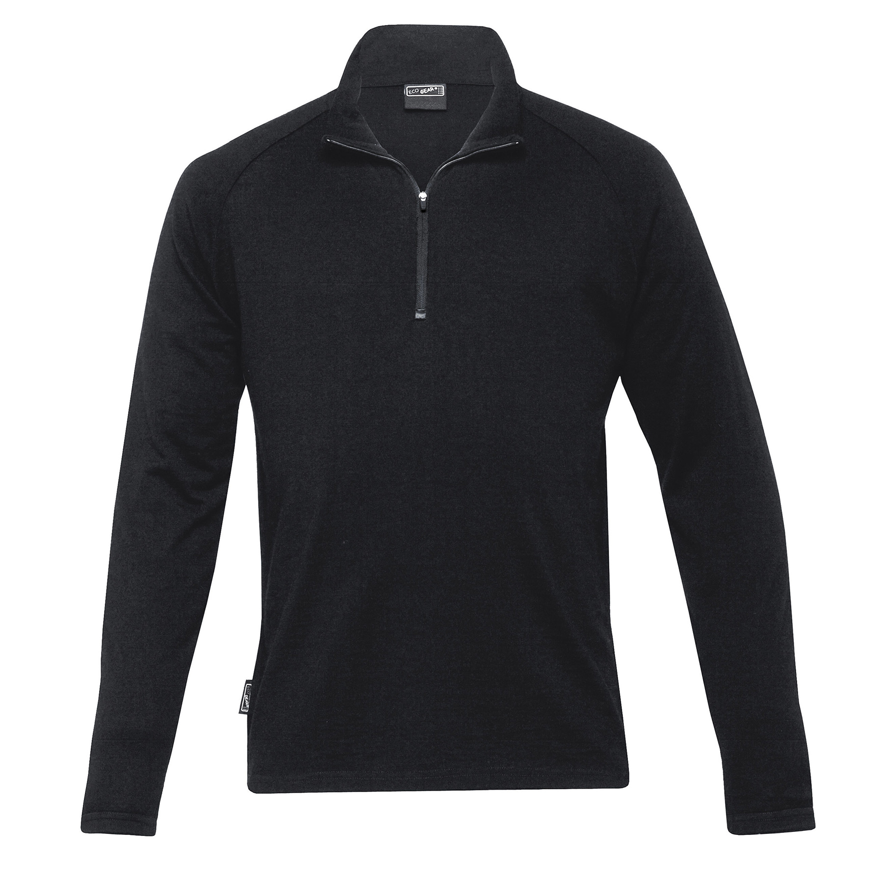 mens-merino-zip-pullover-black Black