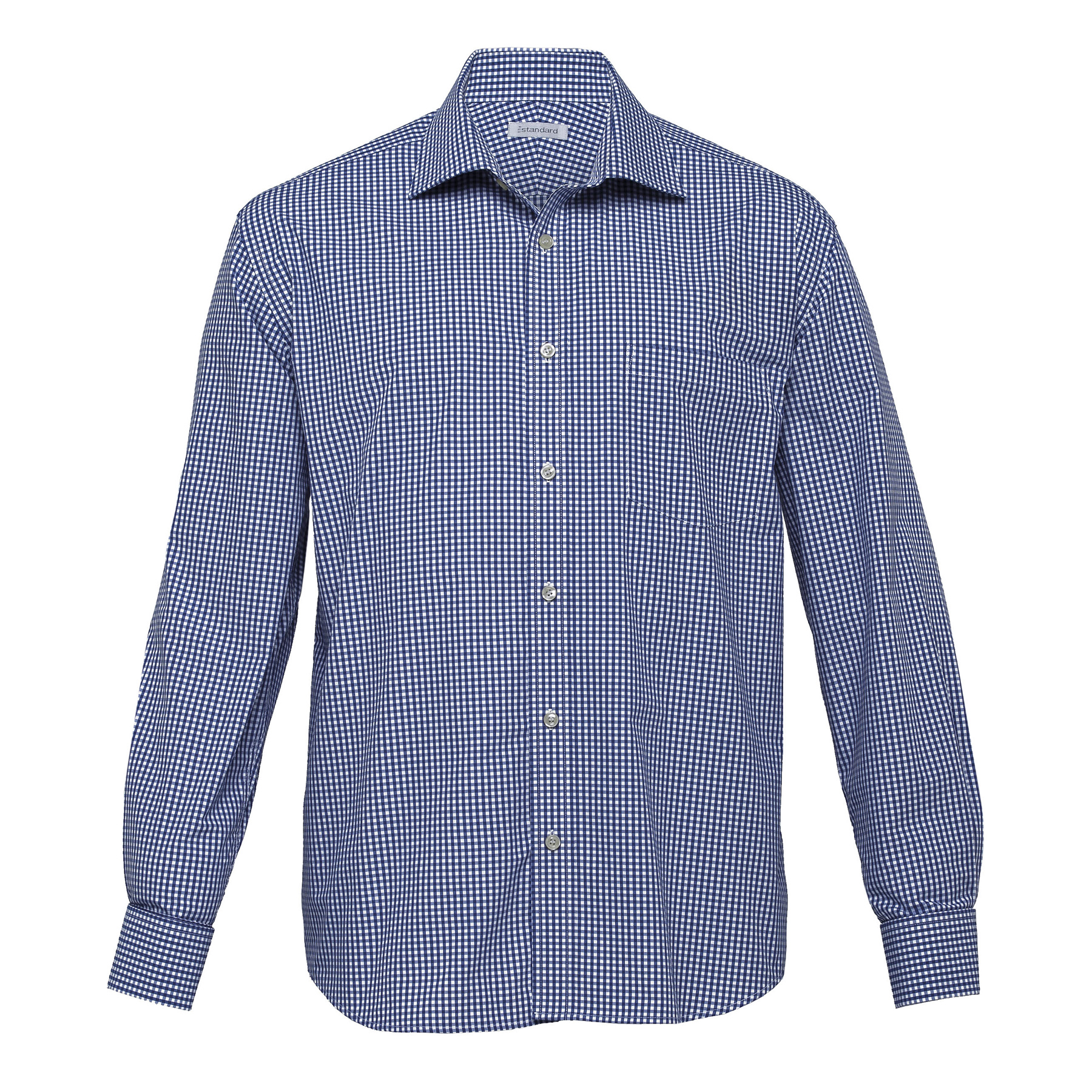mens-soho-check-shirt-navy_white Navy/White