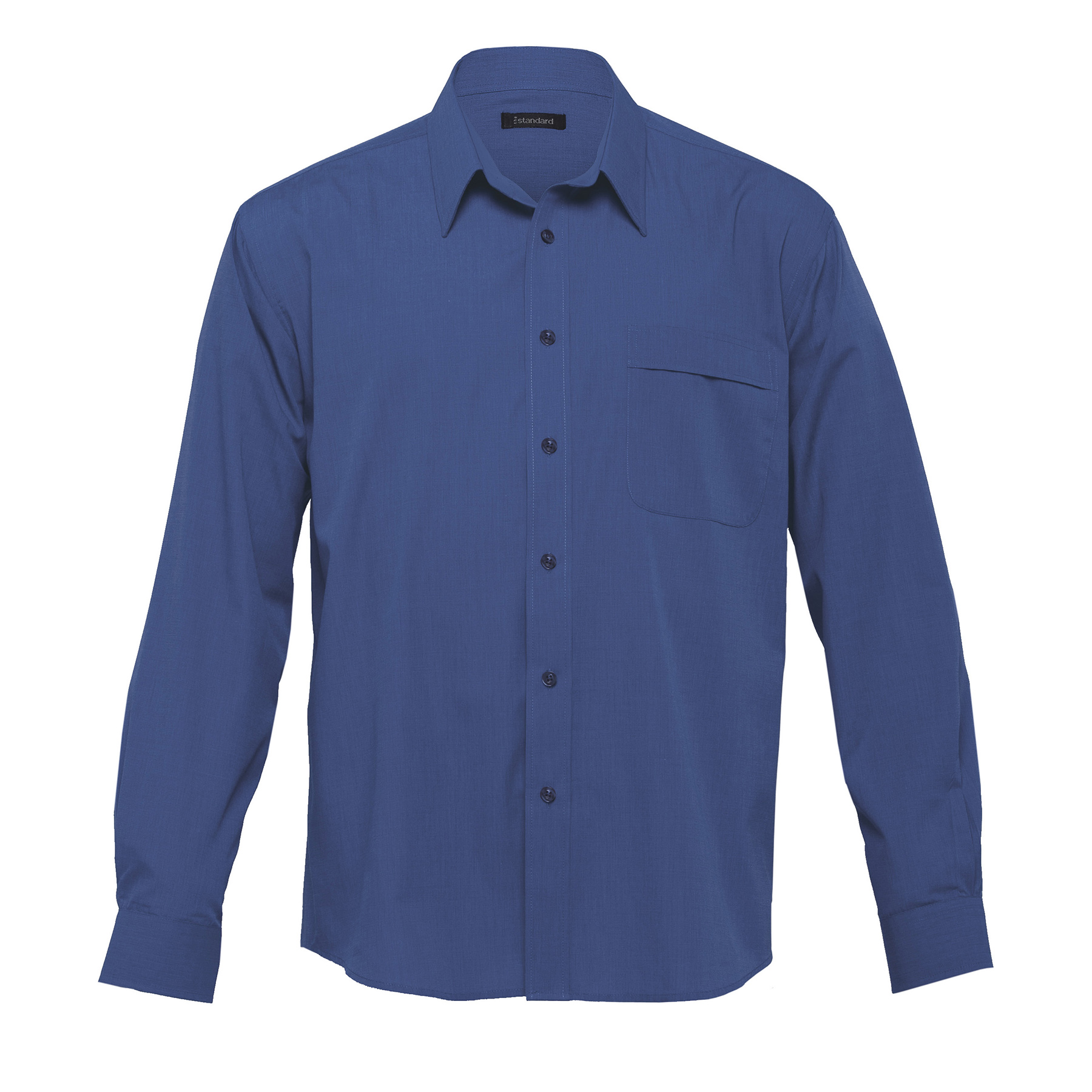 mens-the-end-on-end-shirt-french blue French Blue