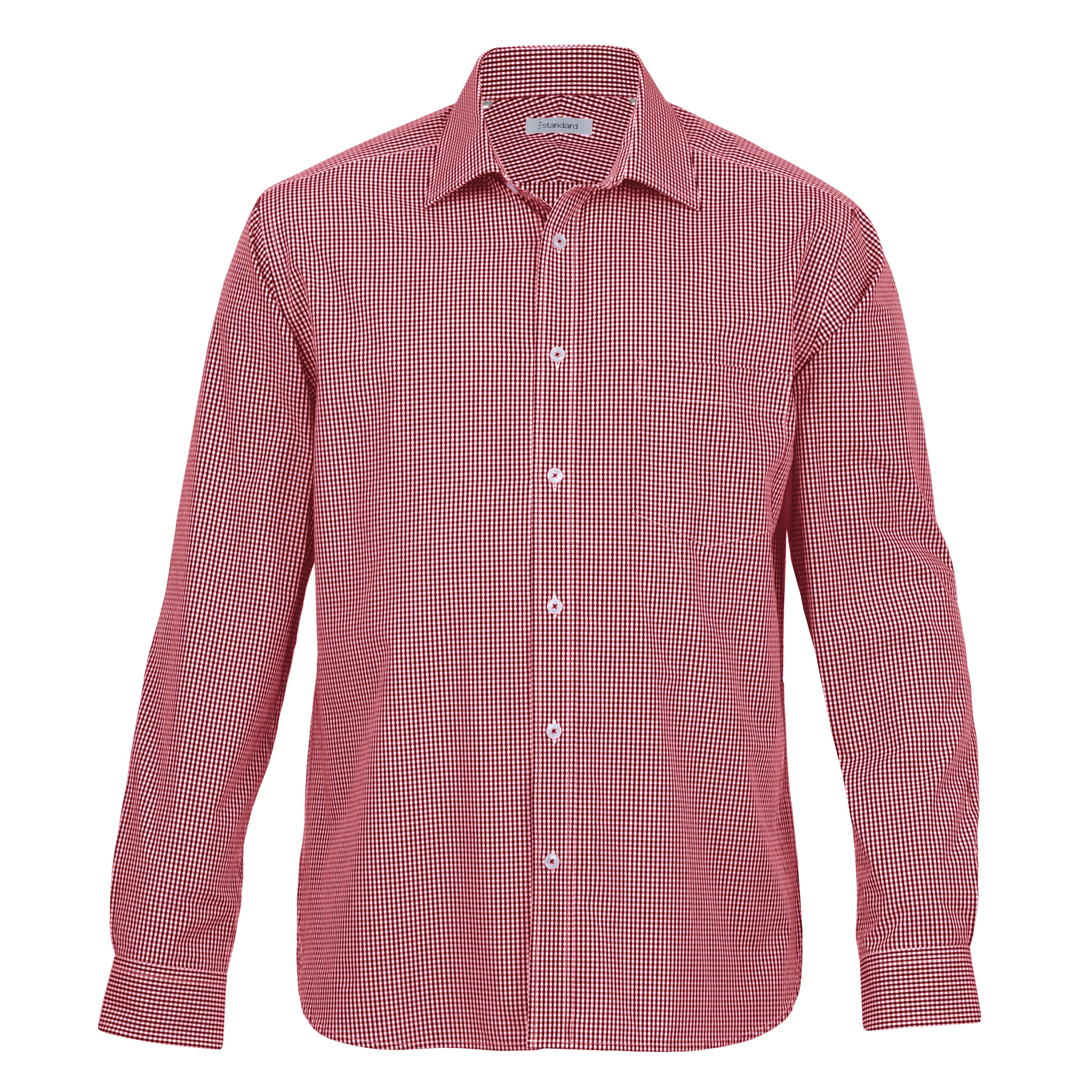 mens-the-kingston-check-shirt-red_white Red/White