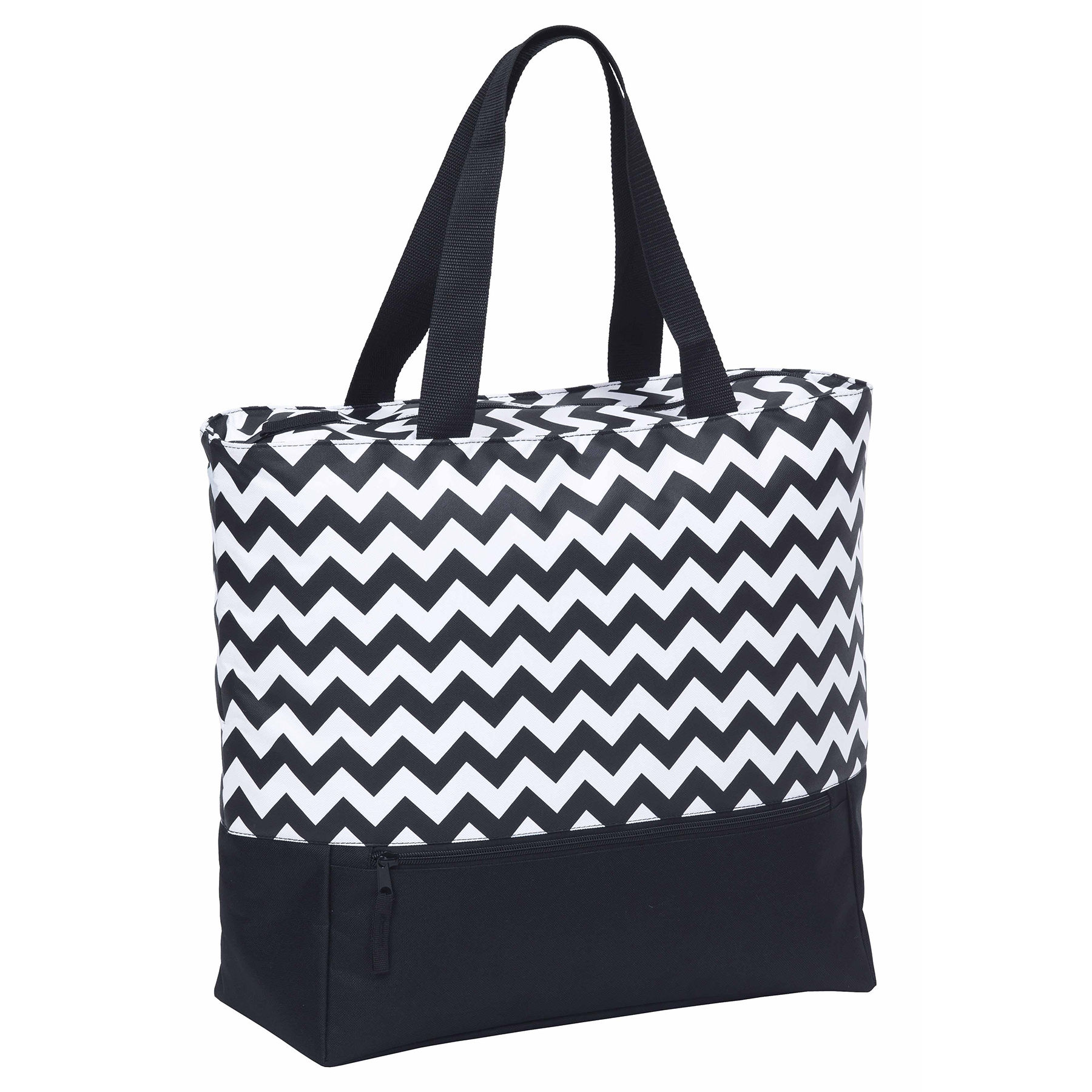 oasis-cooler-tote-black_white Black/White