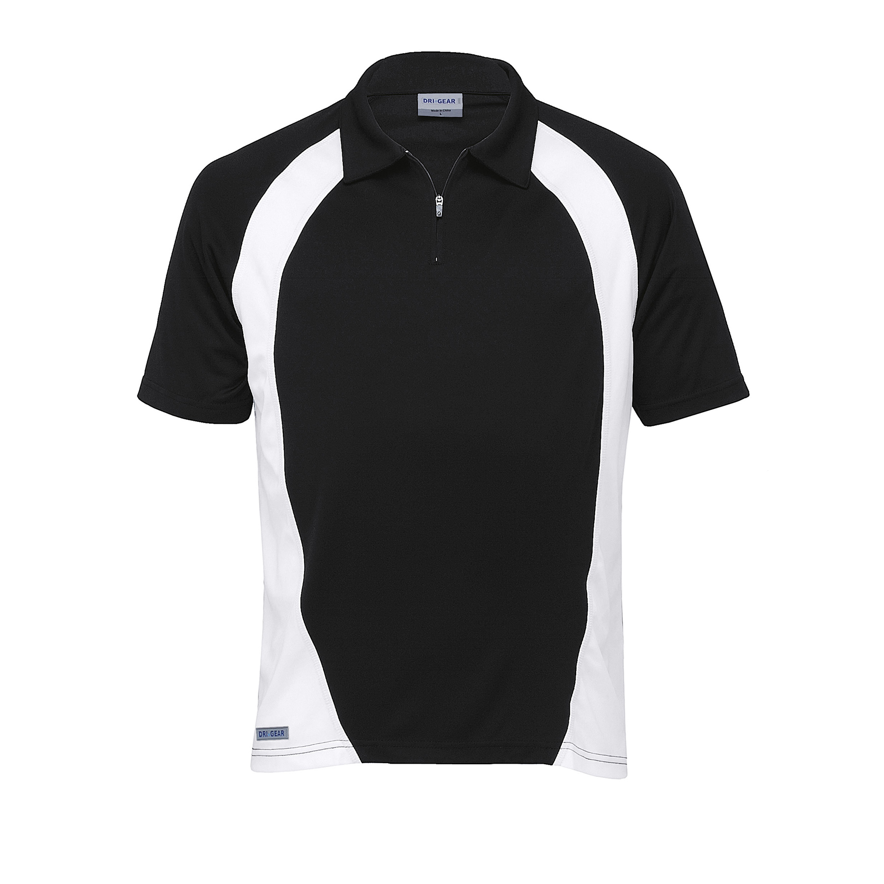 outlet-mens-dri-gear-active-blitz-polo-black_white Black/White