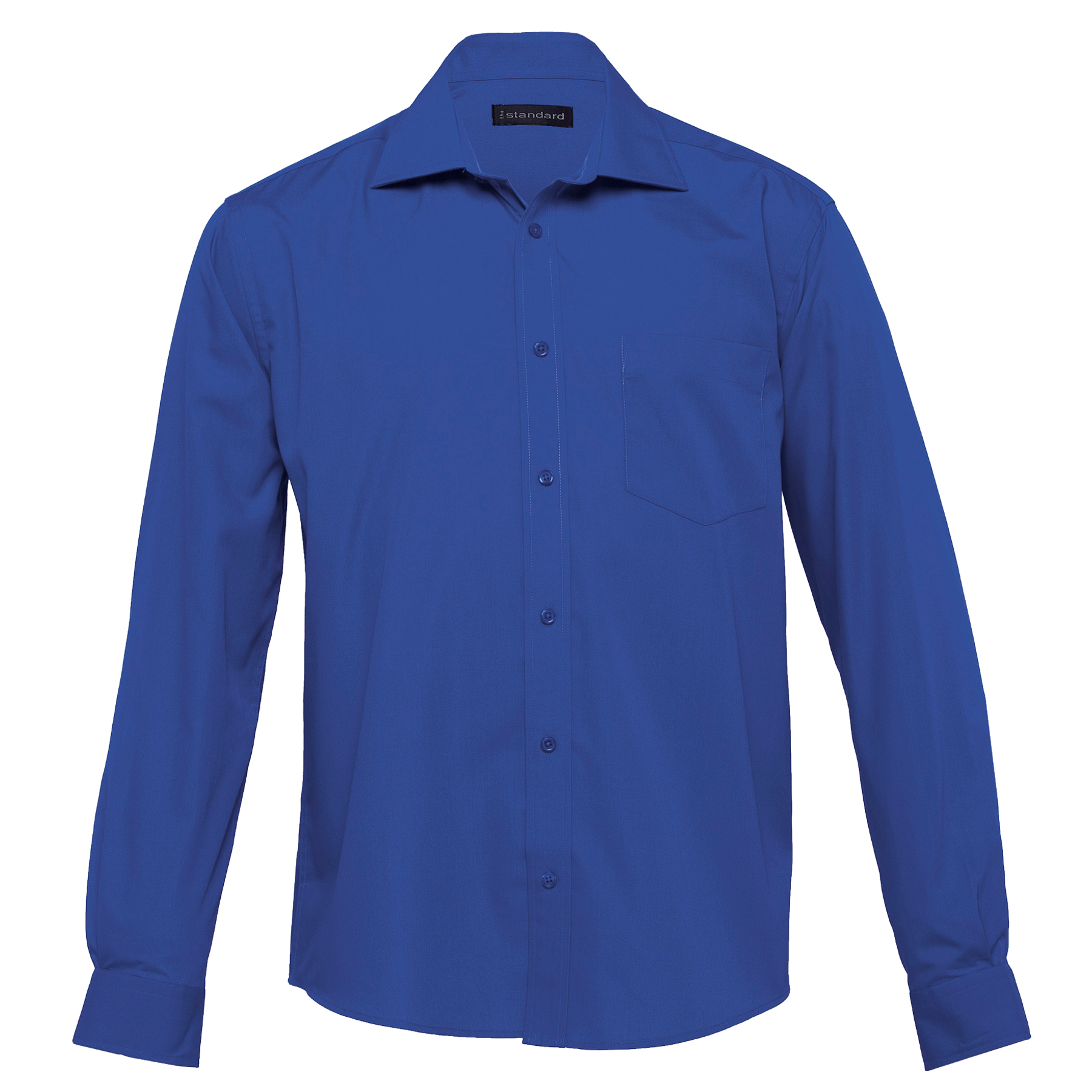 outlet-mens-the-express-teflon-shirt-french-blue French Blue