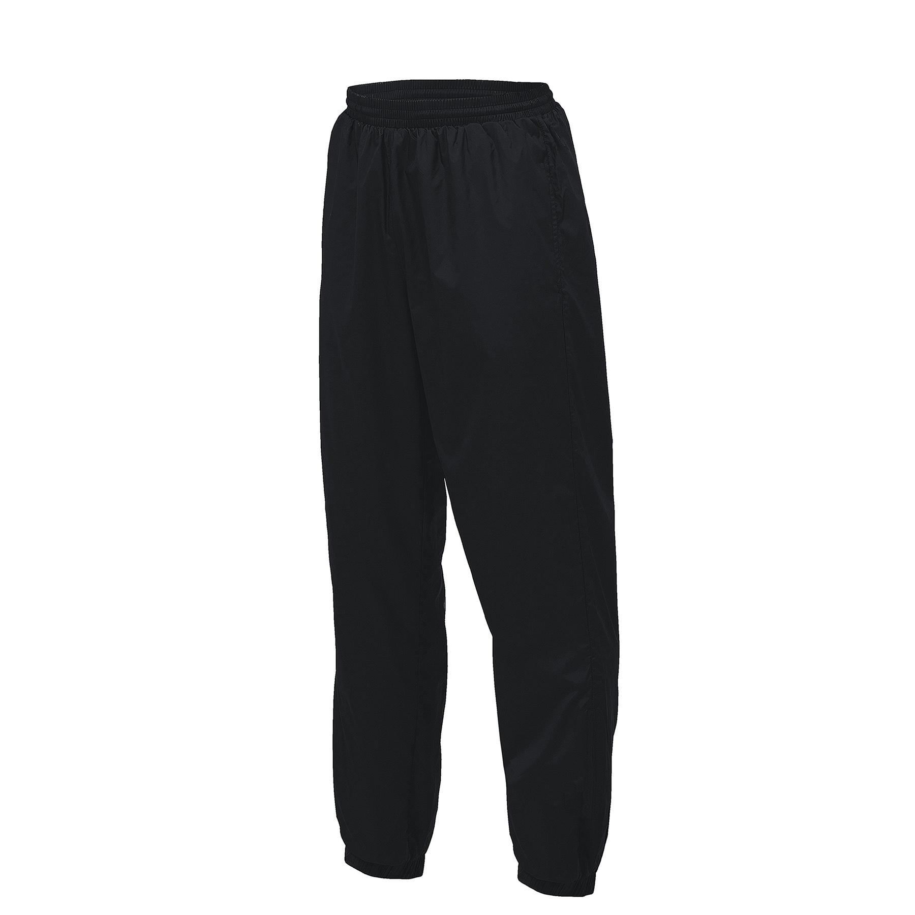 outlet-nylon-trackpants-black Black