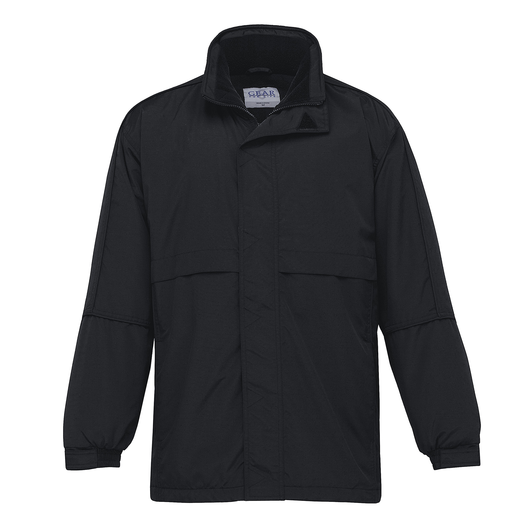 plain-basecamp-anorak-black Black