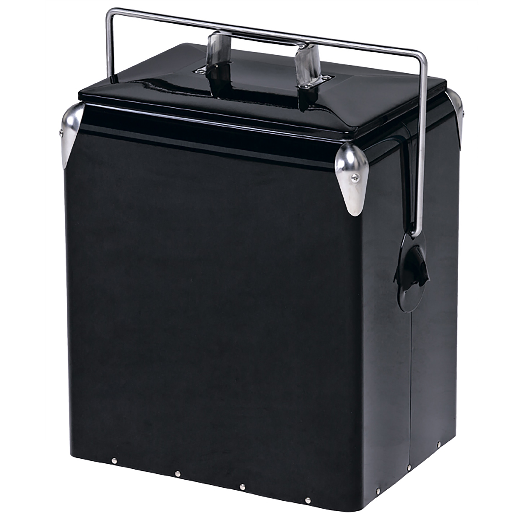 retro-cooler-box-black Black