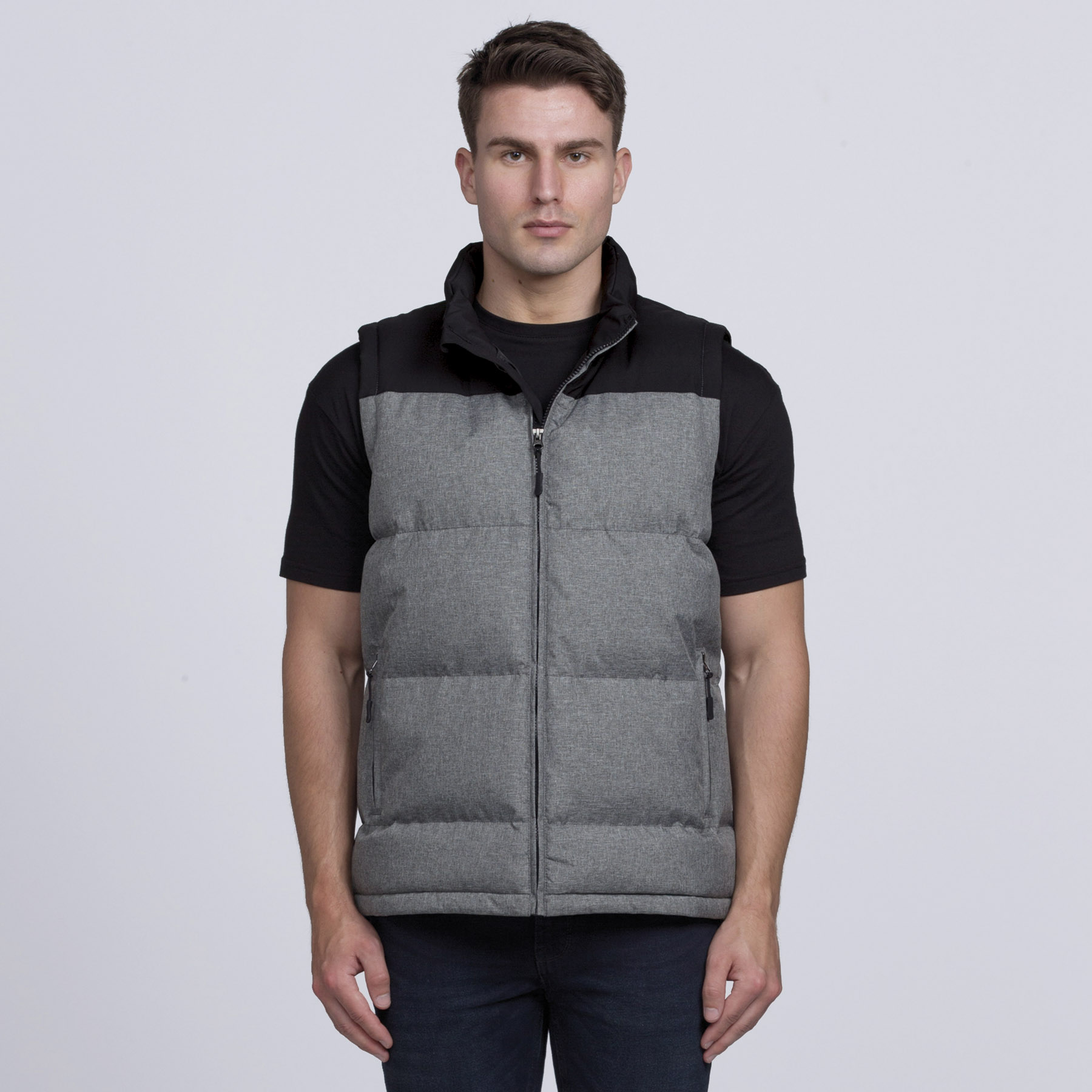 smpli-mens-grey-melange-axle-puffa-vest-front