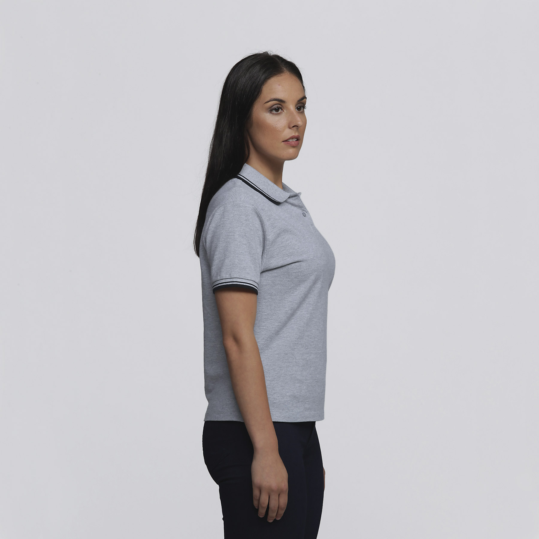 smpli-womens-grey-marle_black-stanton-polo-right