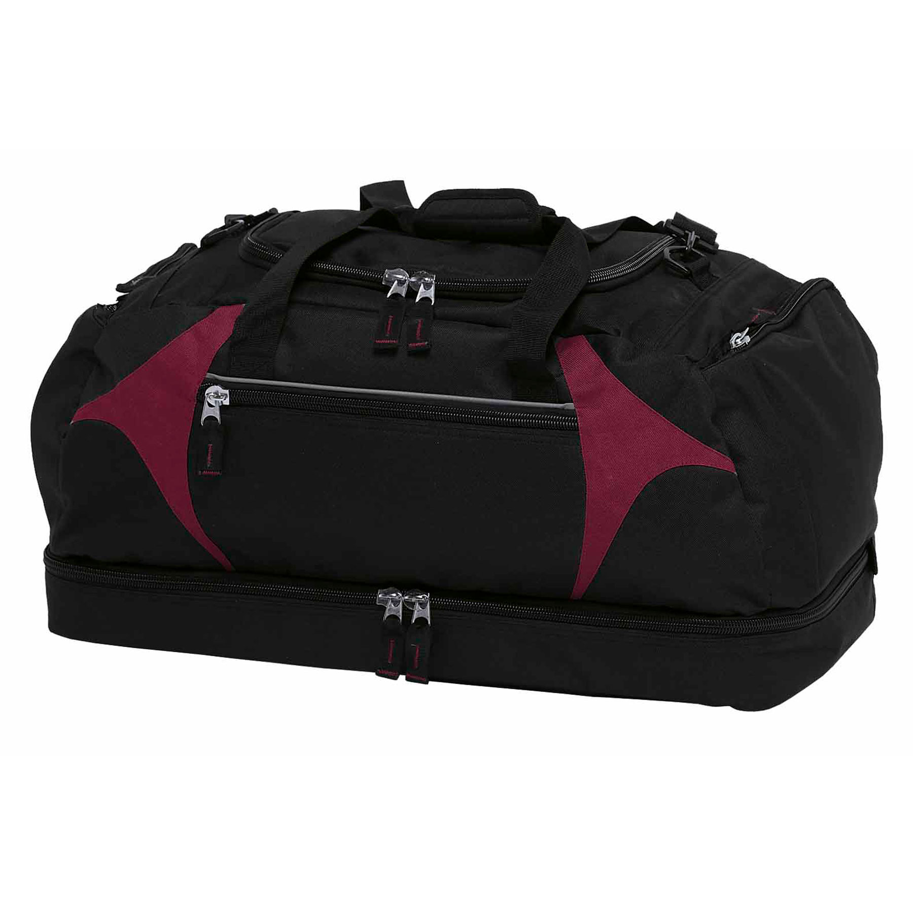 spliced-zenith-sports-bag-black_maroon Black/Maroon