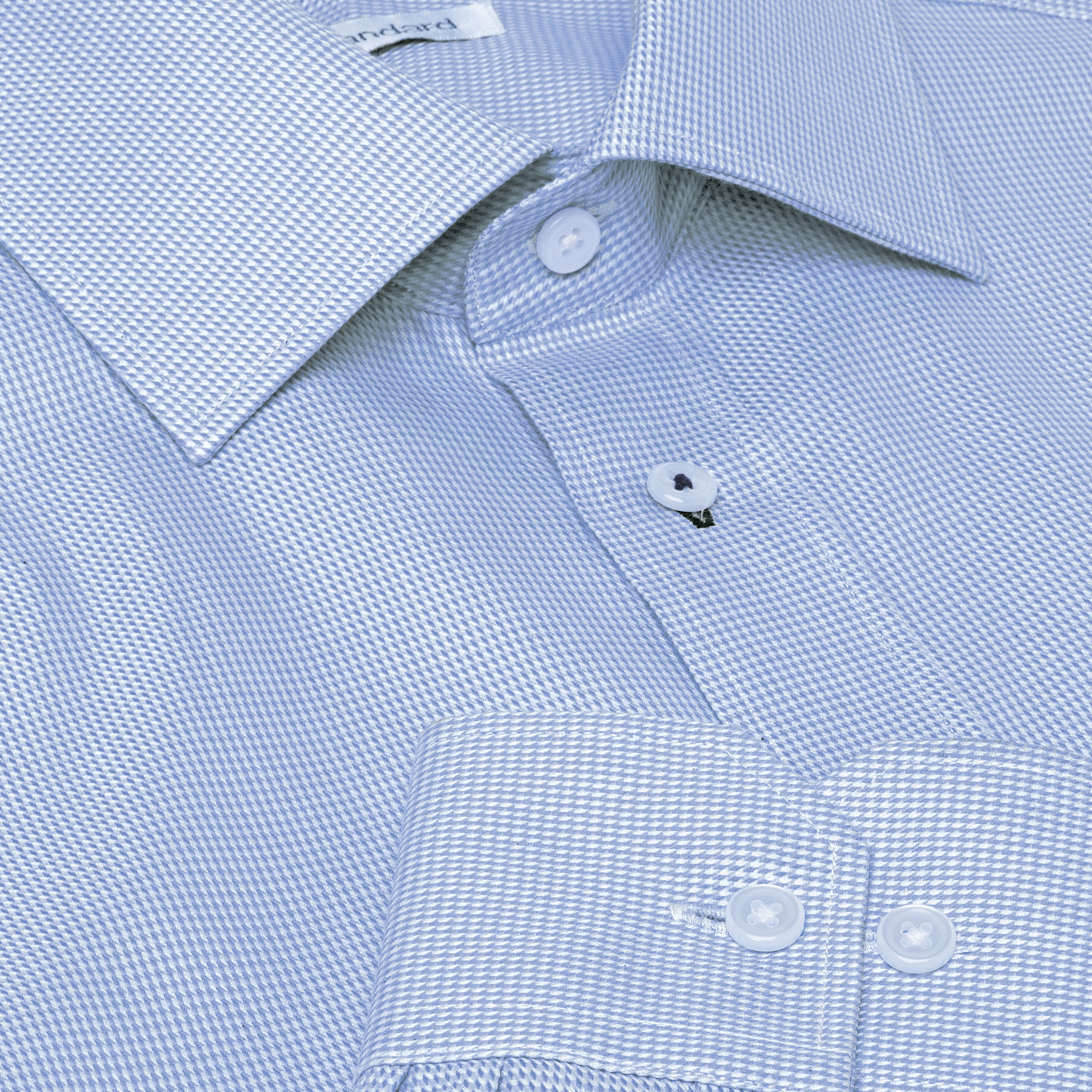 the-newport-shirt-blue_white---mens-detail Collar and Cuff Detailing