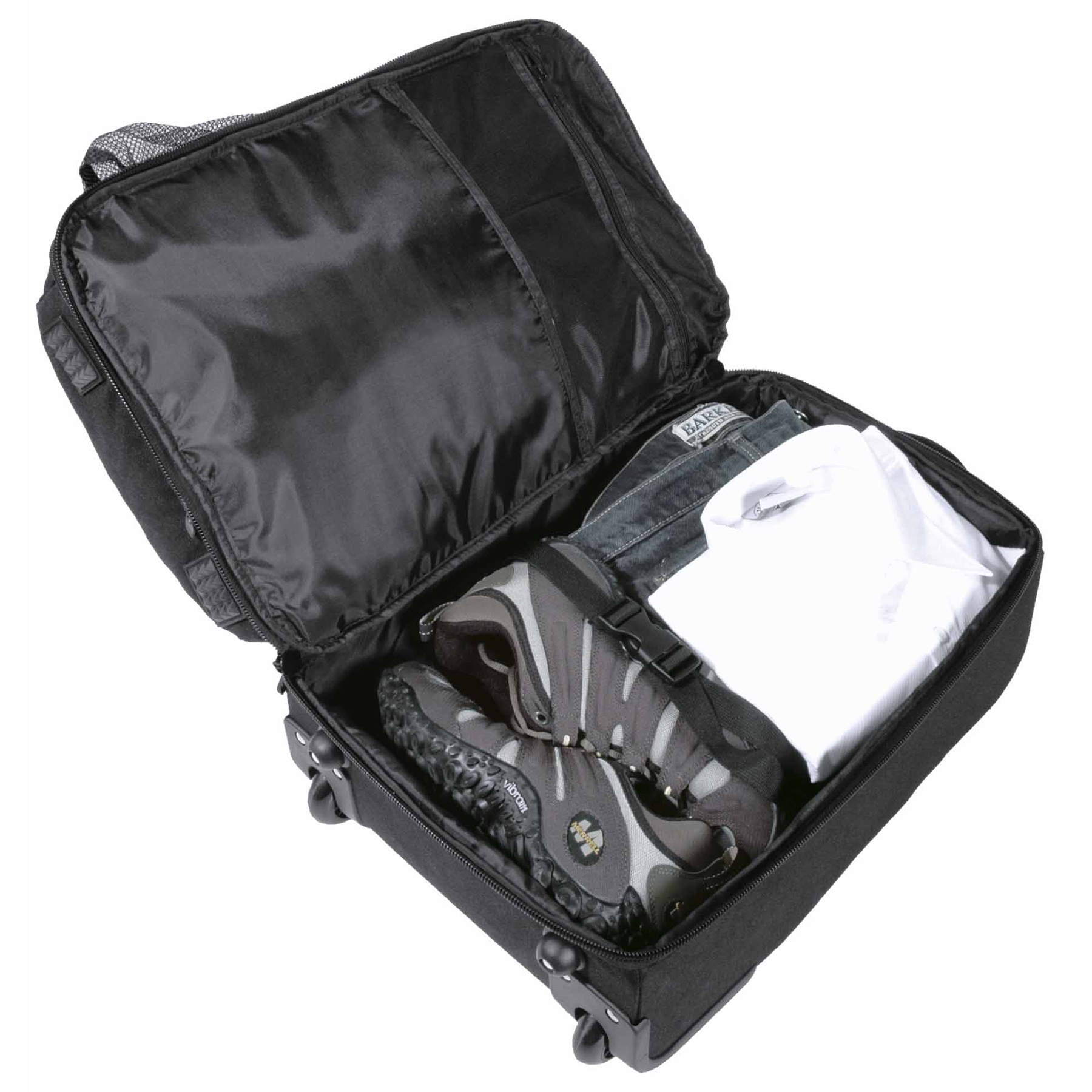 transit-travel-bag-black_charcoal-inside Open