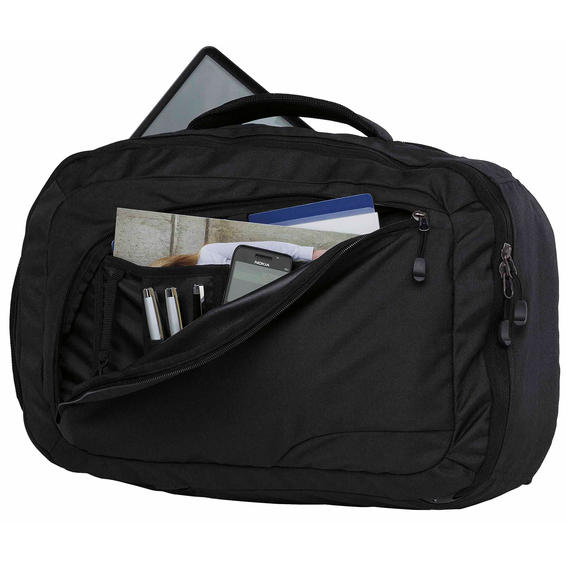urban-compu-brief-bag-black-open Urban Compu Brief Bag