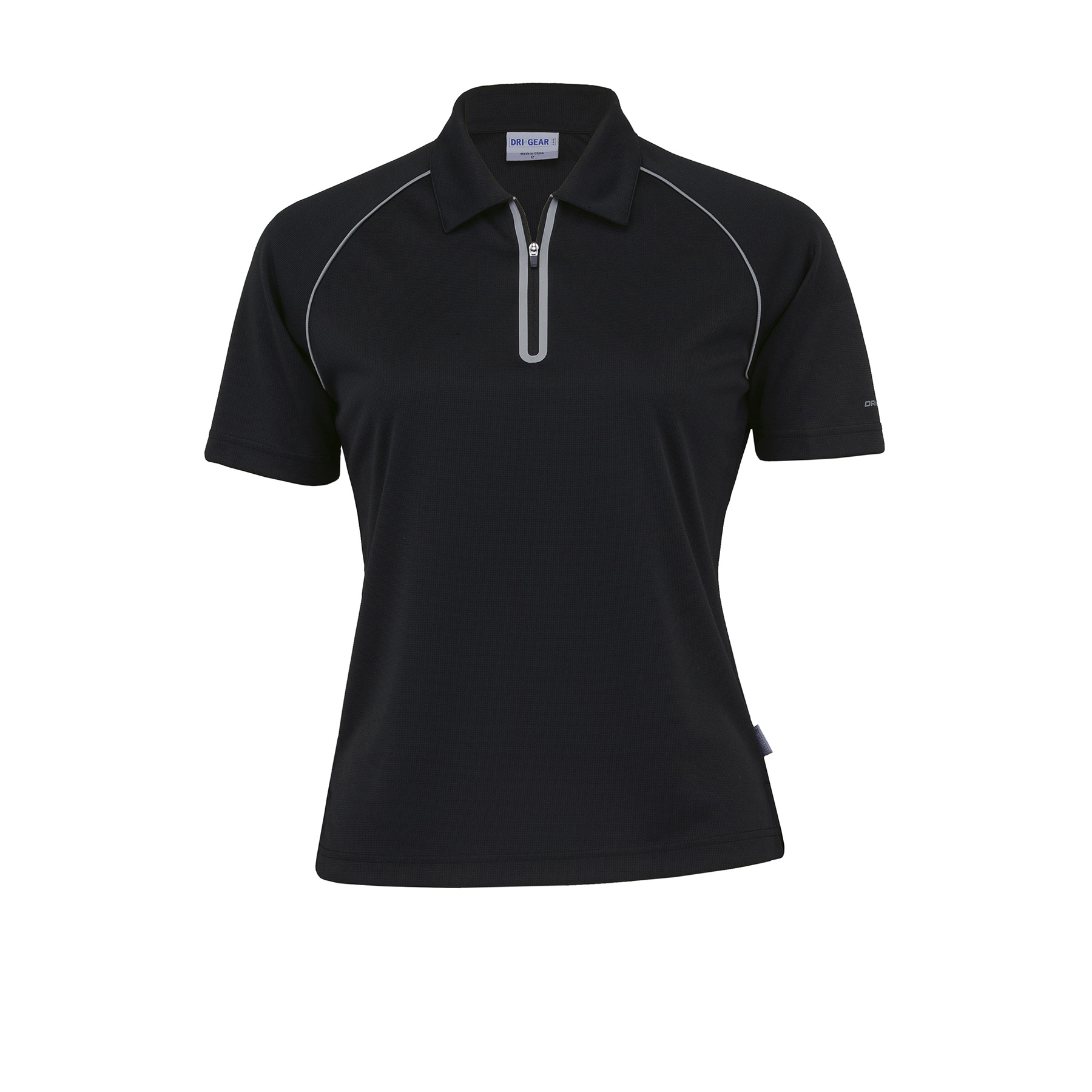 womens-dri-gear-dimension-polo-black_aluminium Black/Aluminium