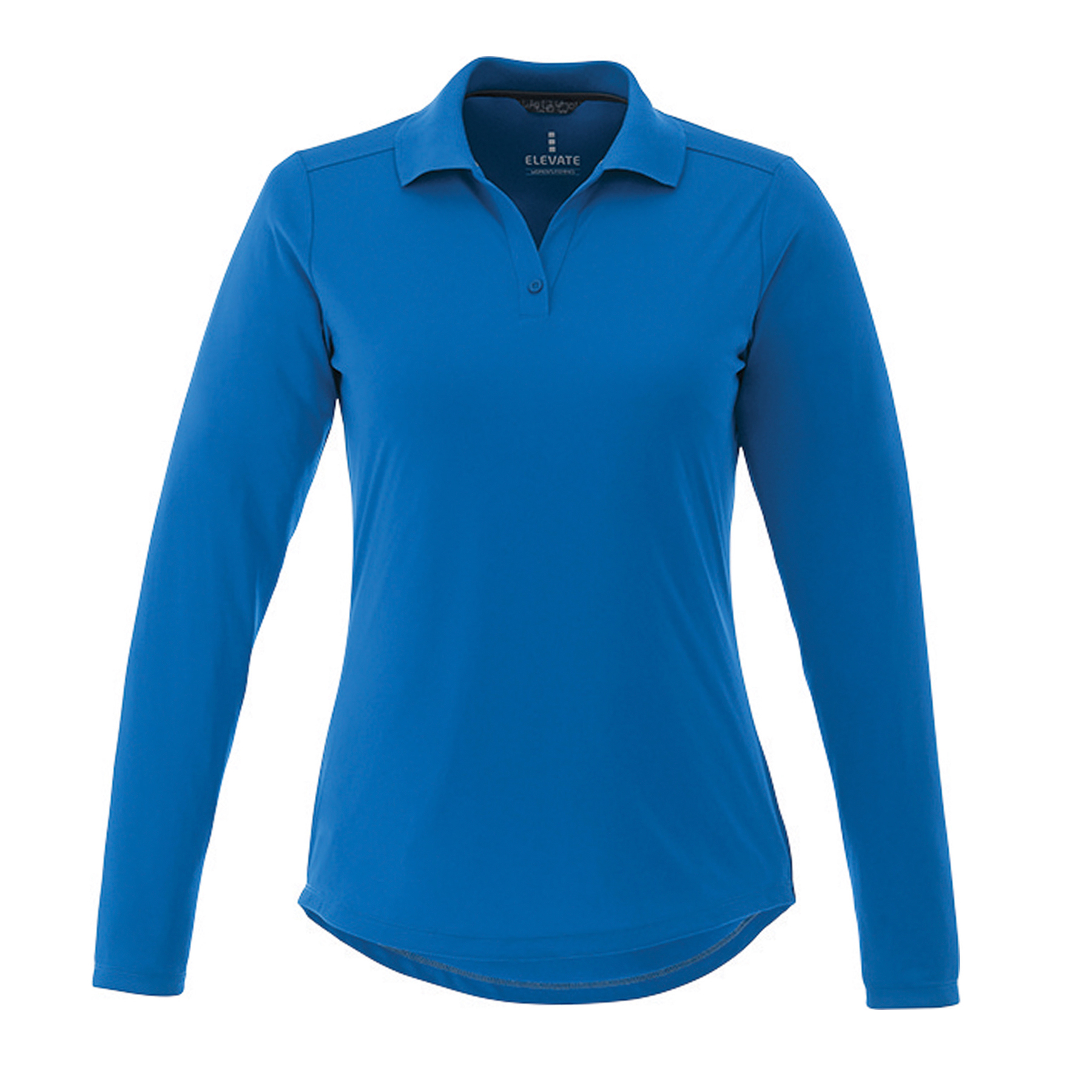 womens-mori-long-sleeve-polo-olympic blue Olympic Blue (431)